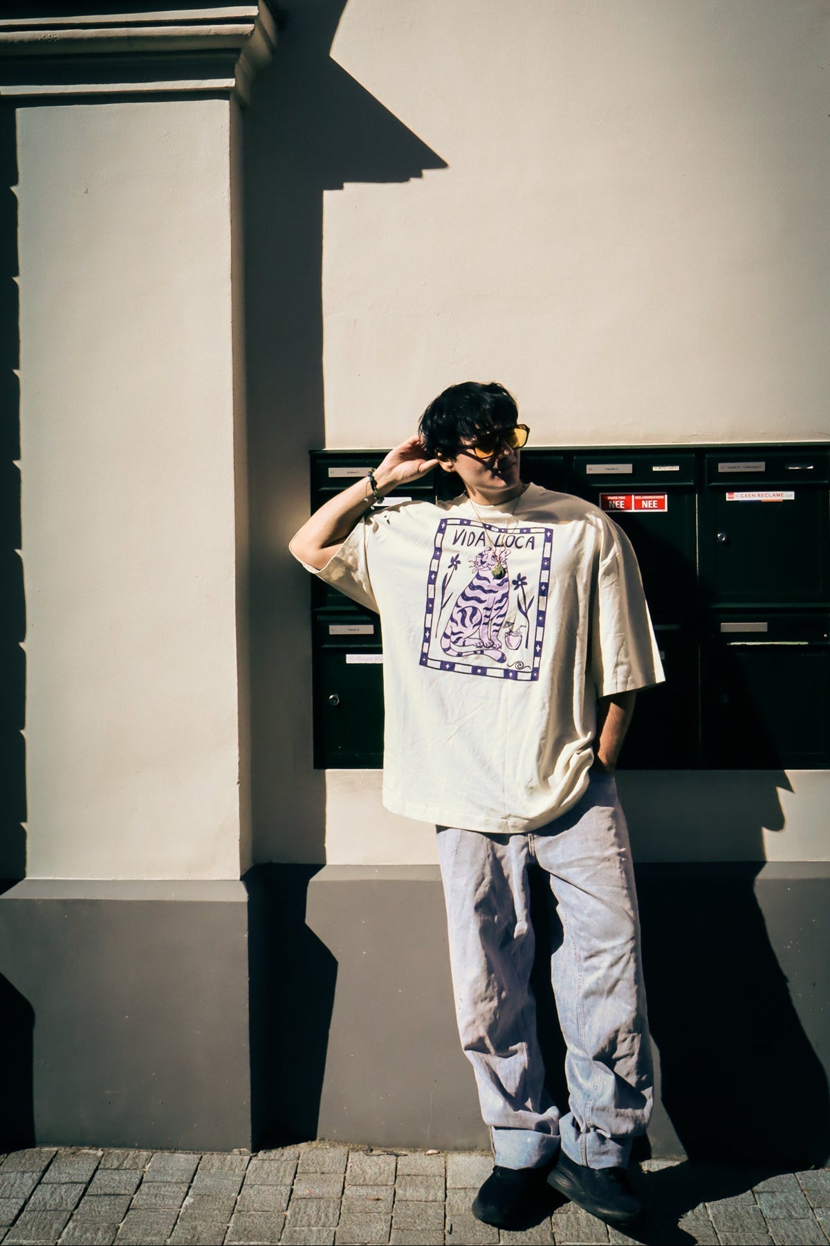 VIDA LOCA ECRU TEE