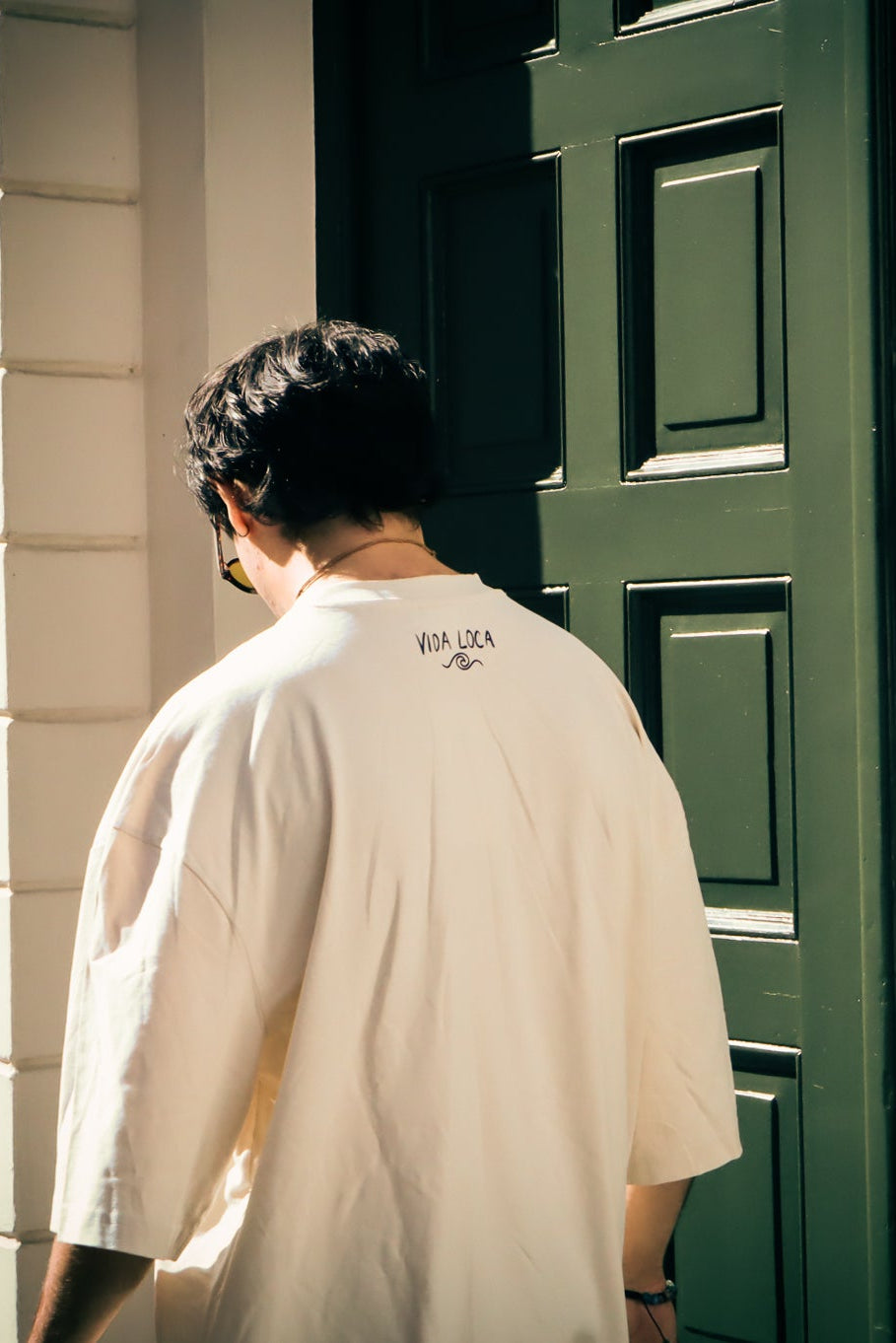 VIDA LOCA ECRU TEE